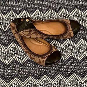 Coach ballerina flat